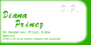diana princz business card